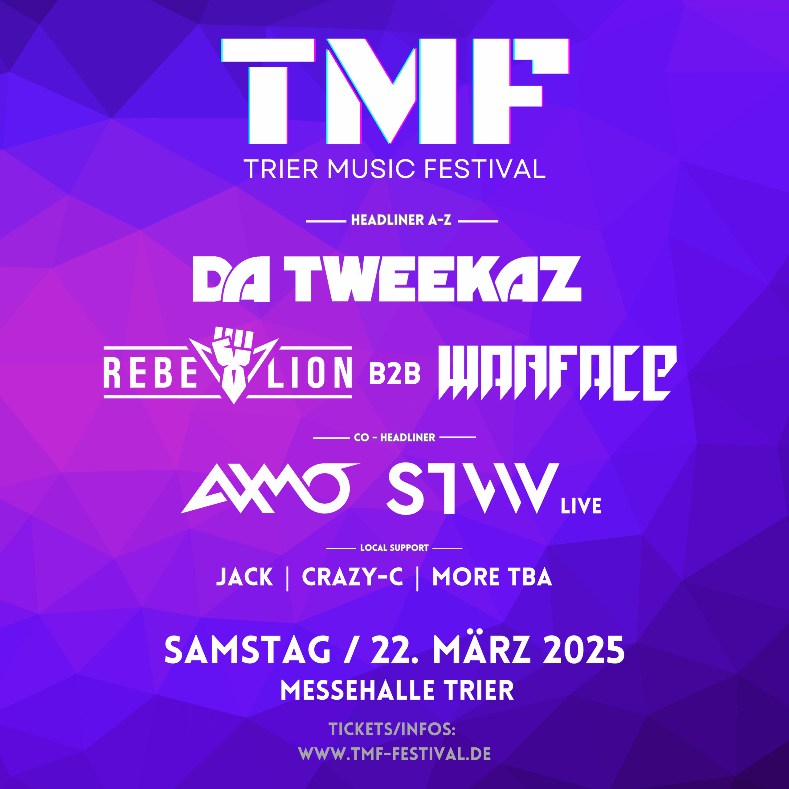 TMF - Trier Music Festival 2025 - 22.03.2025